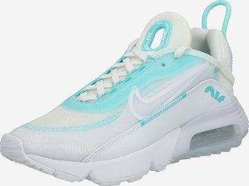 Baskets basses 'Air Max 2090' Nike Sportswear en blanc : devant