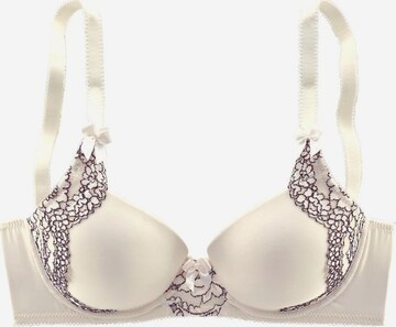 LASCANA Push-up Behå i beige: framsida