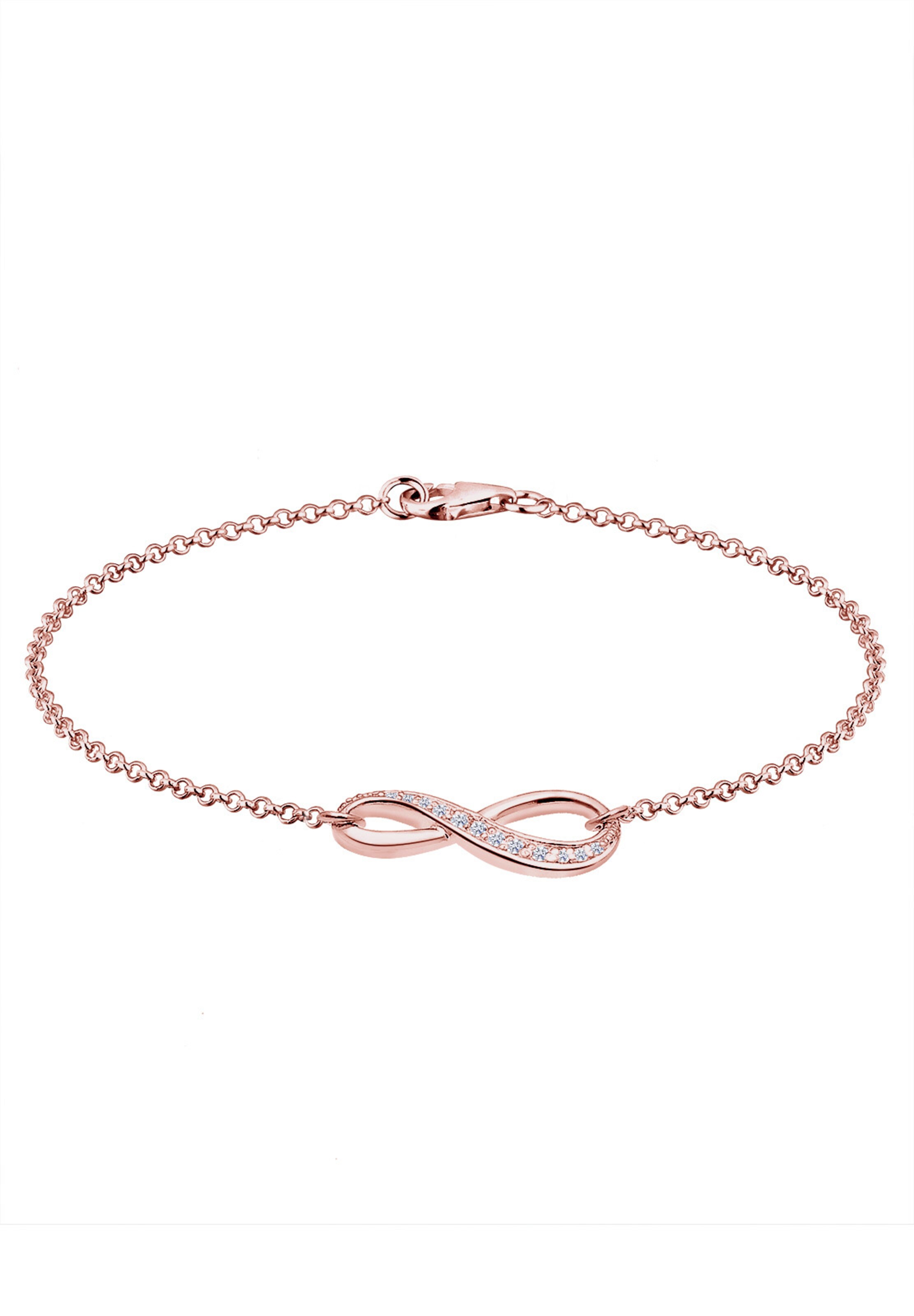 ELLI Armband 'Infinity' in Goud: voorkant