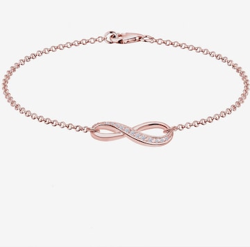 ELLI Armband 'Infinity' in Goud: voorkant