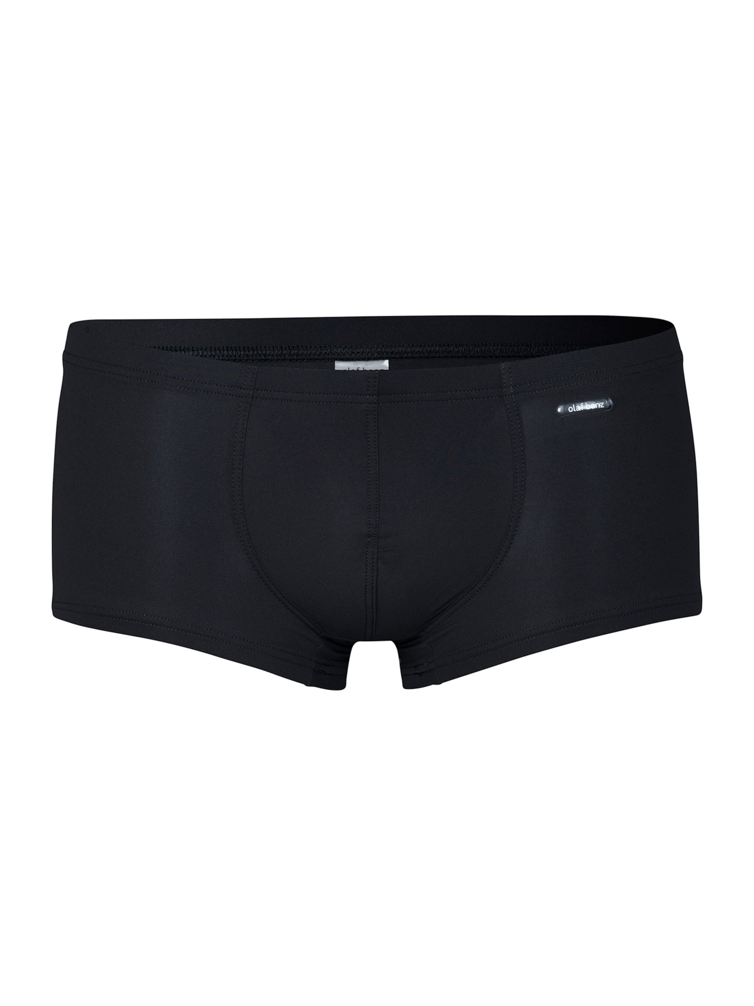 Olaf Benz Retroshorts 'PHANTOM' in Schwarz: Vorderseite