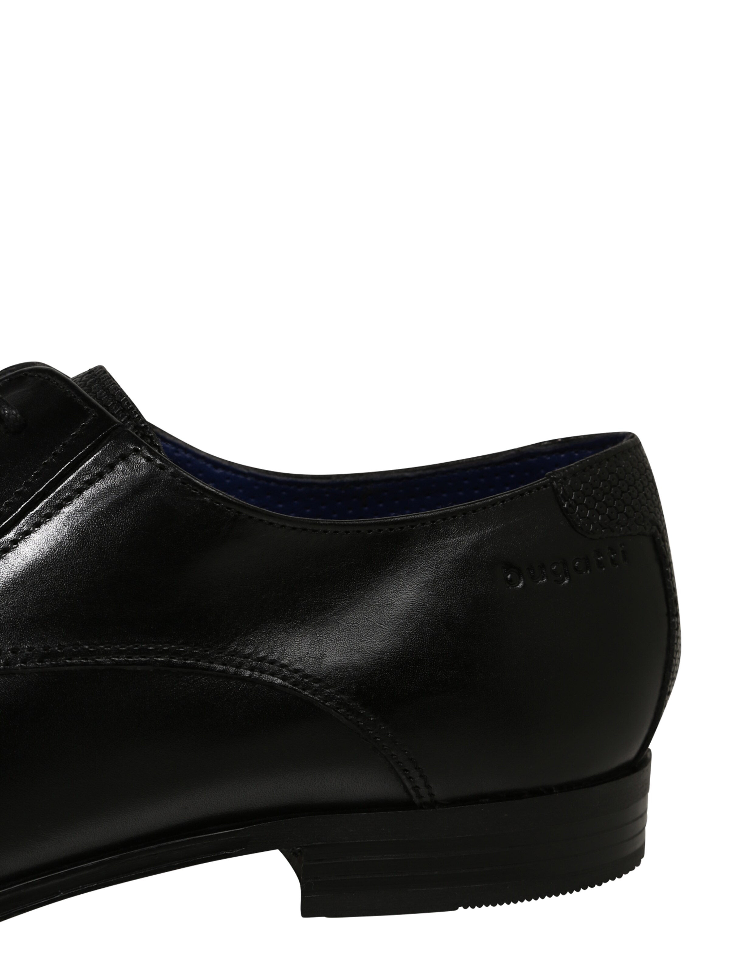 Pantofi cu șireturi de la bugatti pe negru