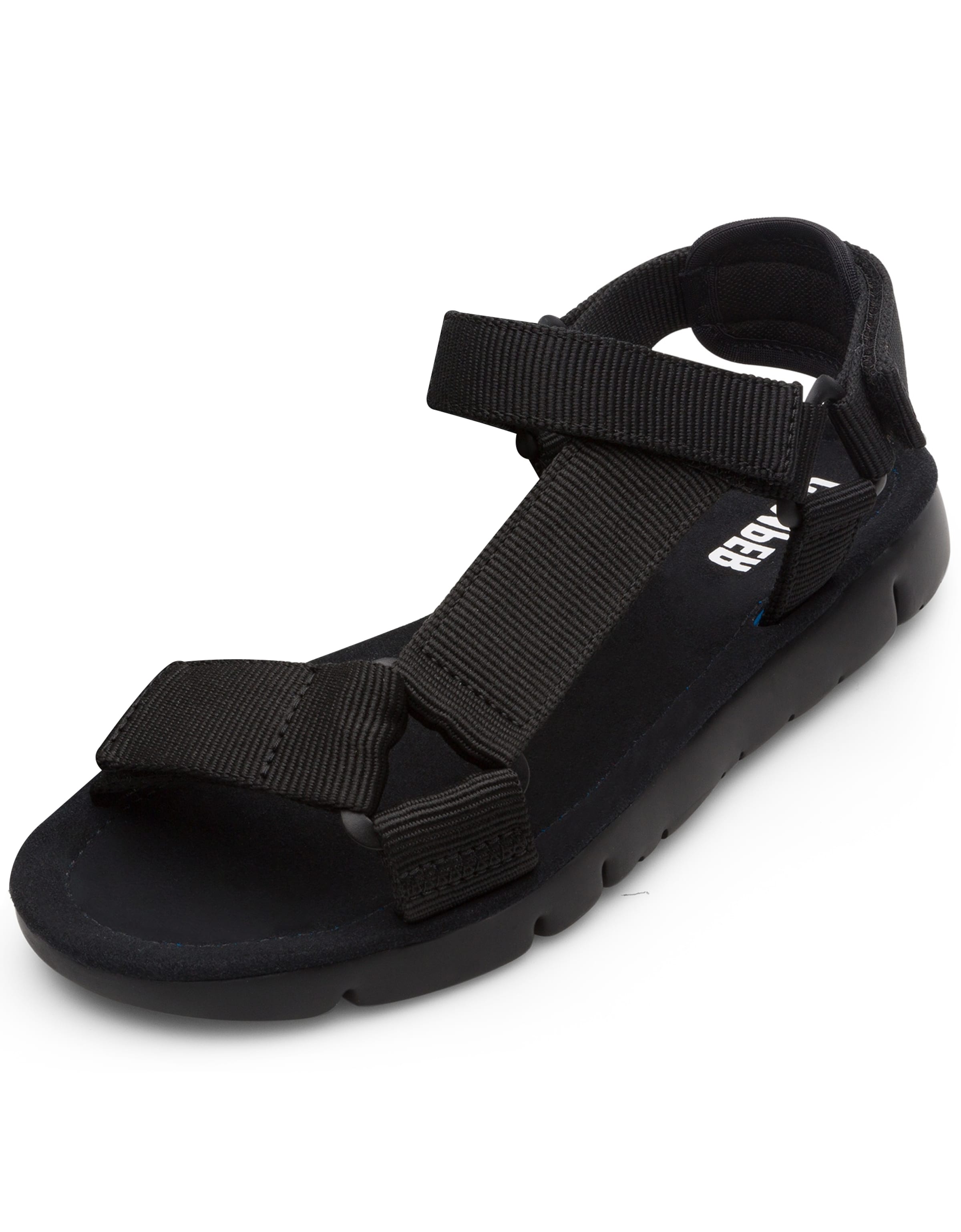 CAMPER Trekking sandal 'Oruga' in Black: front