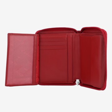 Esquire Wallet 'New Silk' in Red