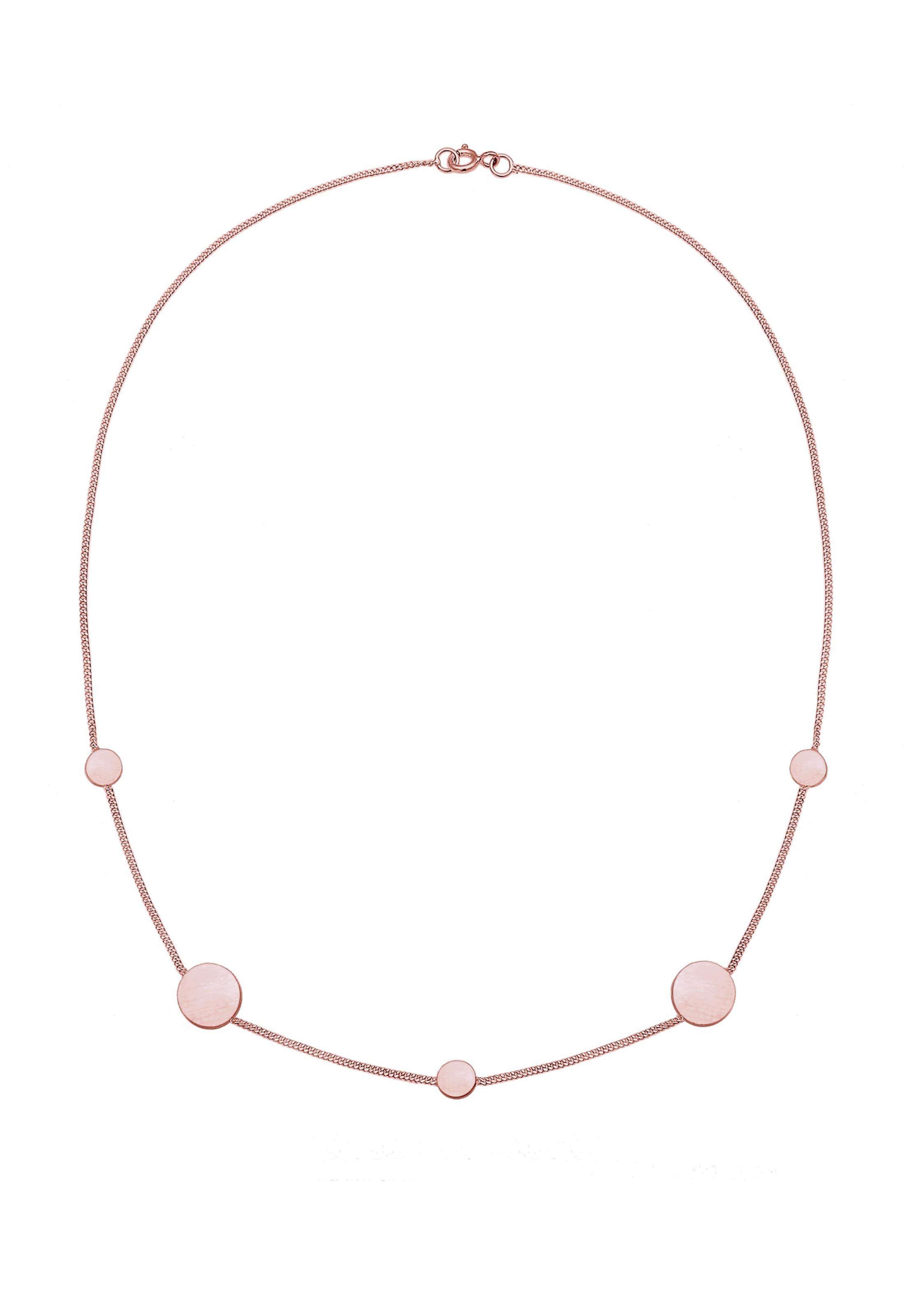 ELLI Ketting 'Geo' in Goud: voorkant