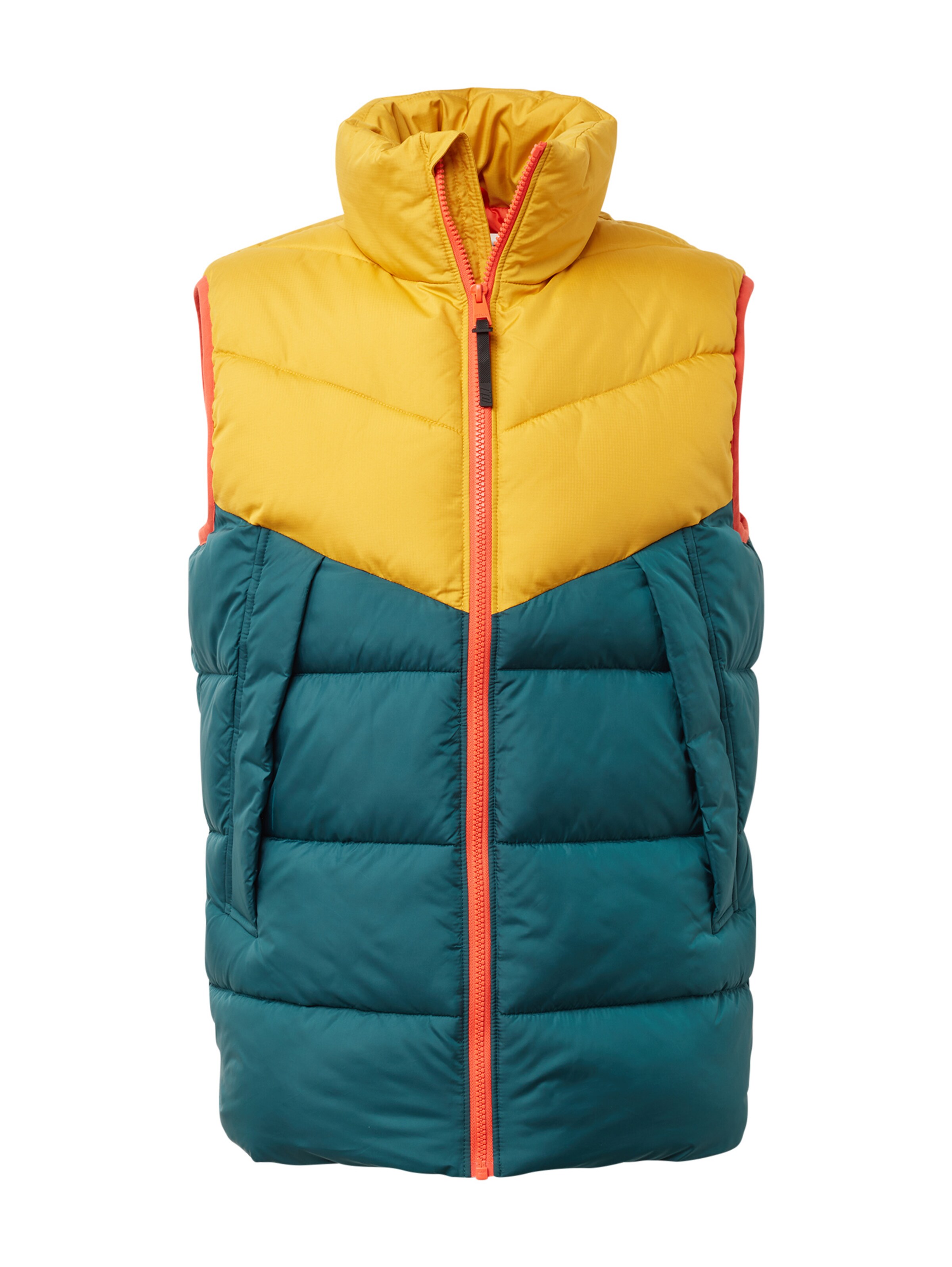 TOM TAILOR DENIM - Bodywarmer in de kleur Geel