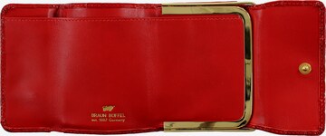 Braun Büffel Wallet in Red