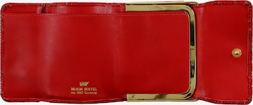 Braun Büffel Wallet in Red