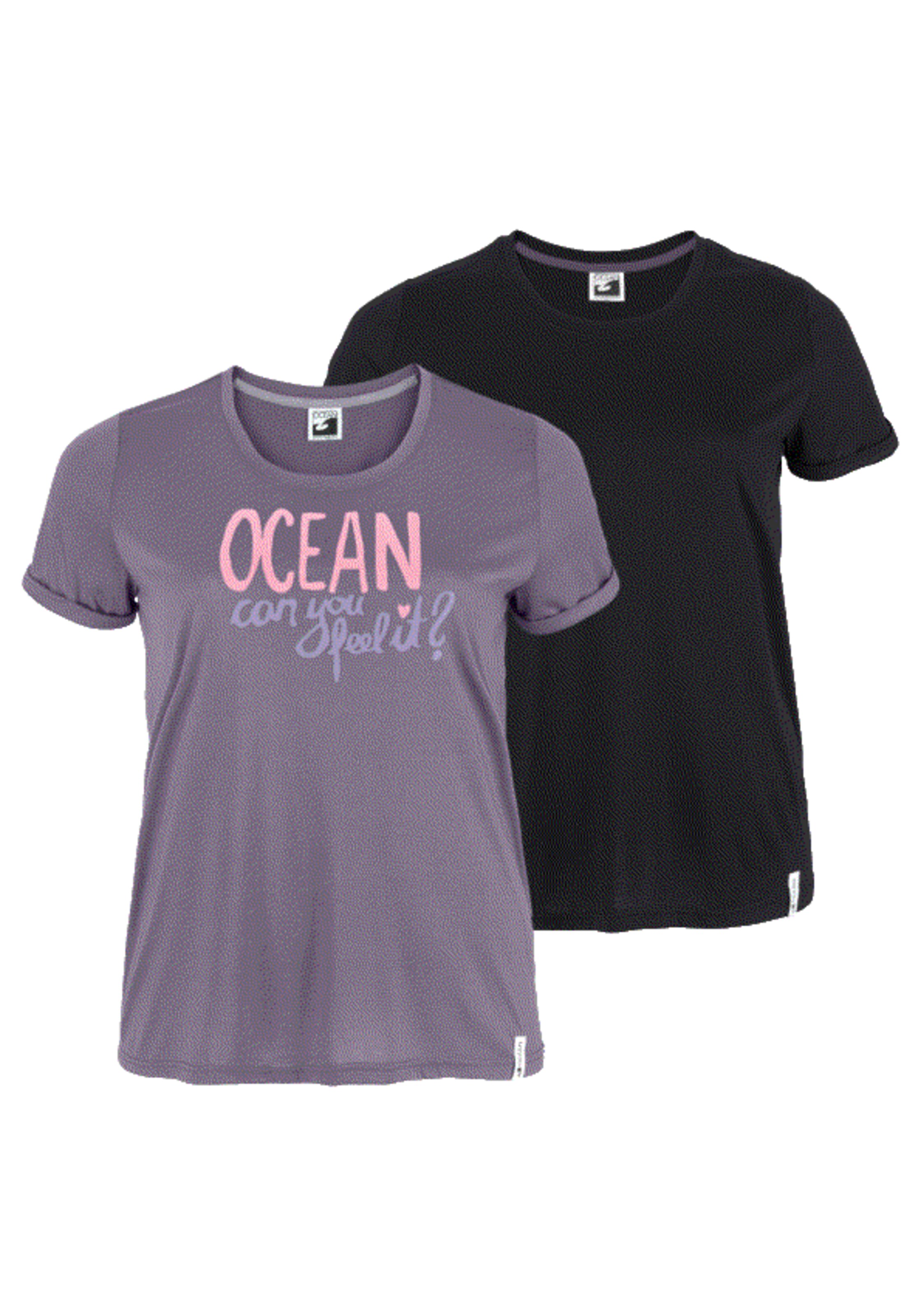 OCEAN SPORTSWEAR - T-Shirt in helllila