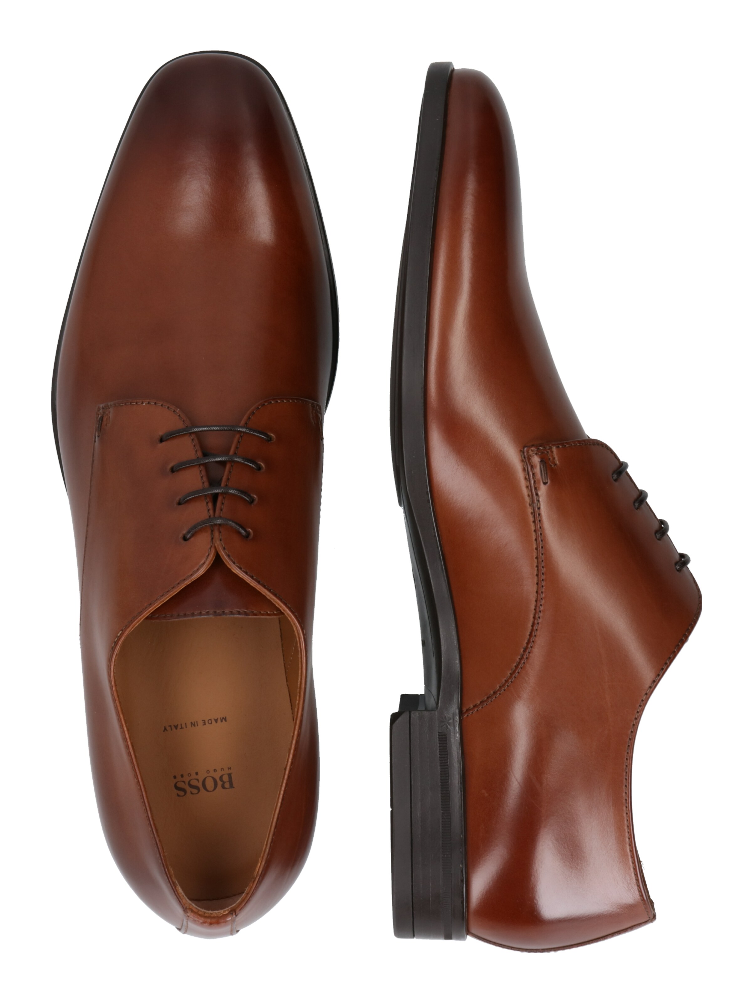 BOSS Schnürschuh 'Kensington' in Braun