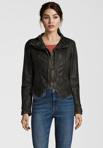 Miracle of Denim Between-Season Jacket in Black: front