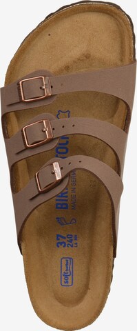 BIRKENSTOCK Pantolette 'FLORIDA' in Braun