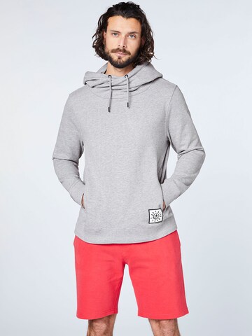 CHIEMSEE Regular Fit Sweatshirt in Grau: predná strana