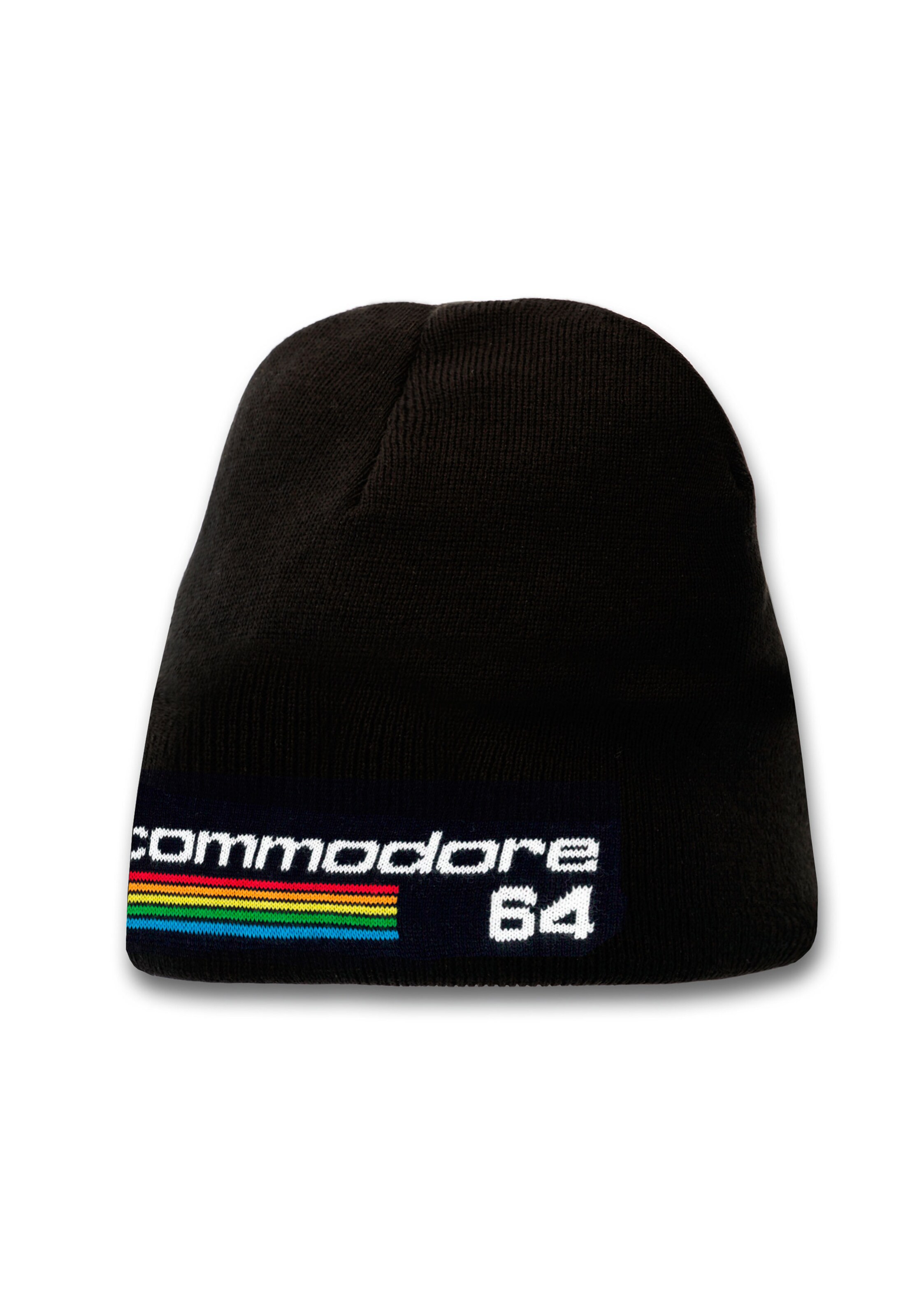 LOGOSHIRT Beanie in Black