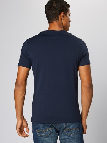 GUESS T-Shirt in Blau: zadná strana