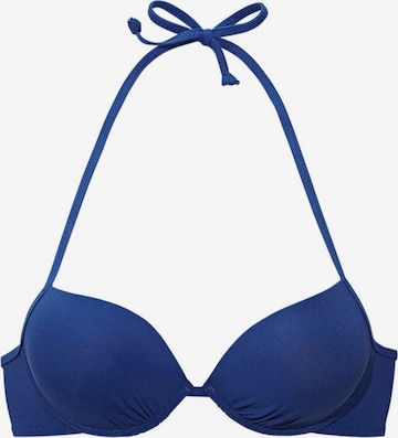 Hauts de bikini 'Happy' BUFFALO en bleu : devant