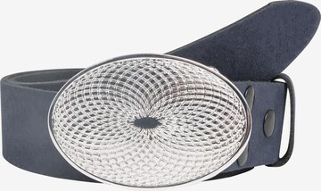 RETTUNGSRING by showroom 019° Belt in Blue: front