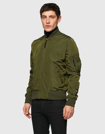 ALPHA INDUSTRIES Kurtka przejściowa 'MA-1 TT' w kolorze zielony: przód