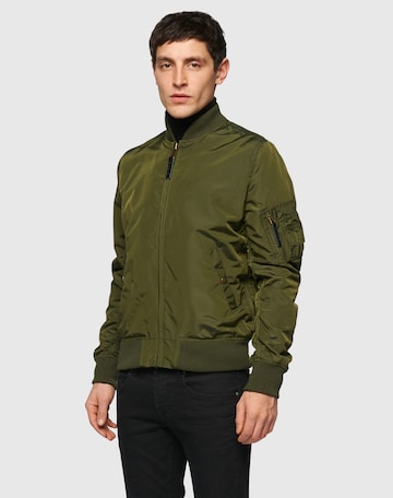 ALPHA INDUSTRIES Overgangsjakke 'MA-1 TT' i grønn: forside