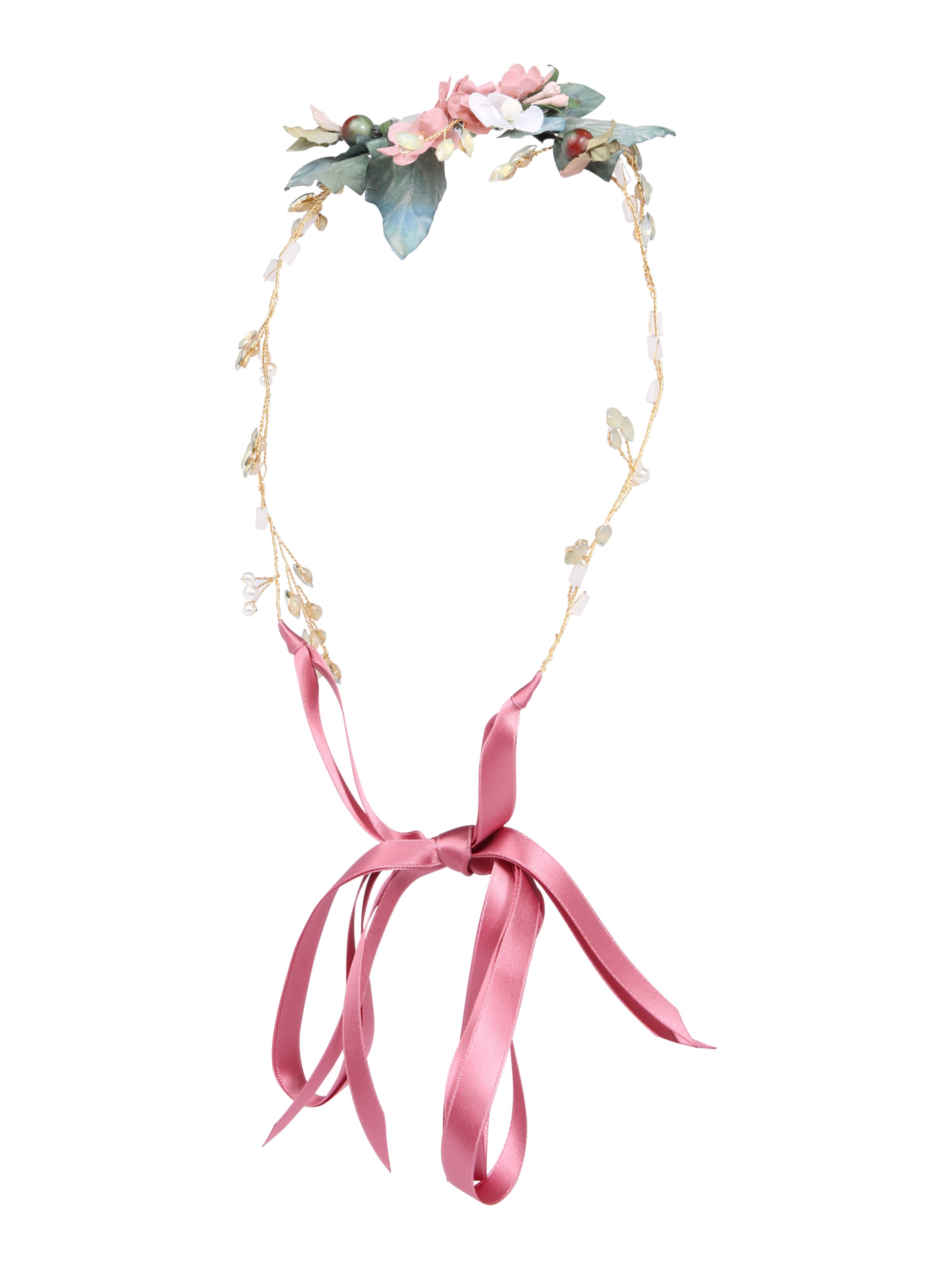 We Are Flowergirls - Haarkranz in gold