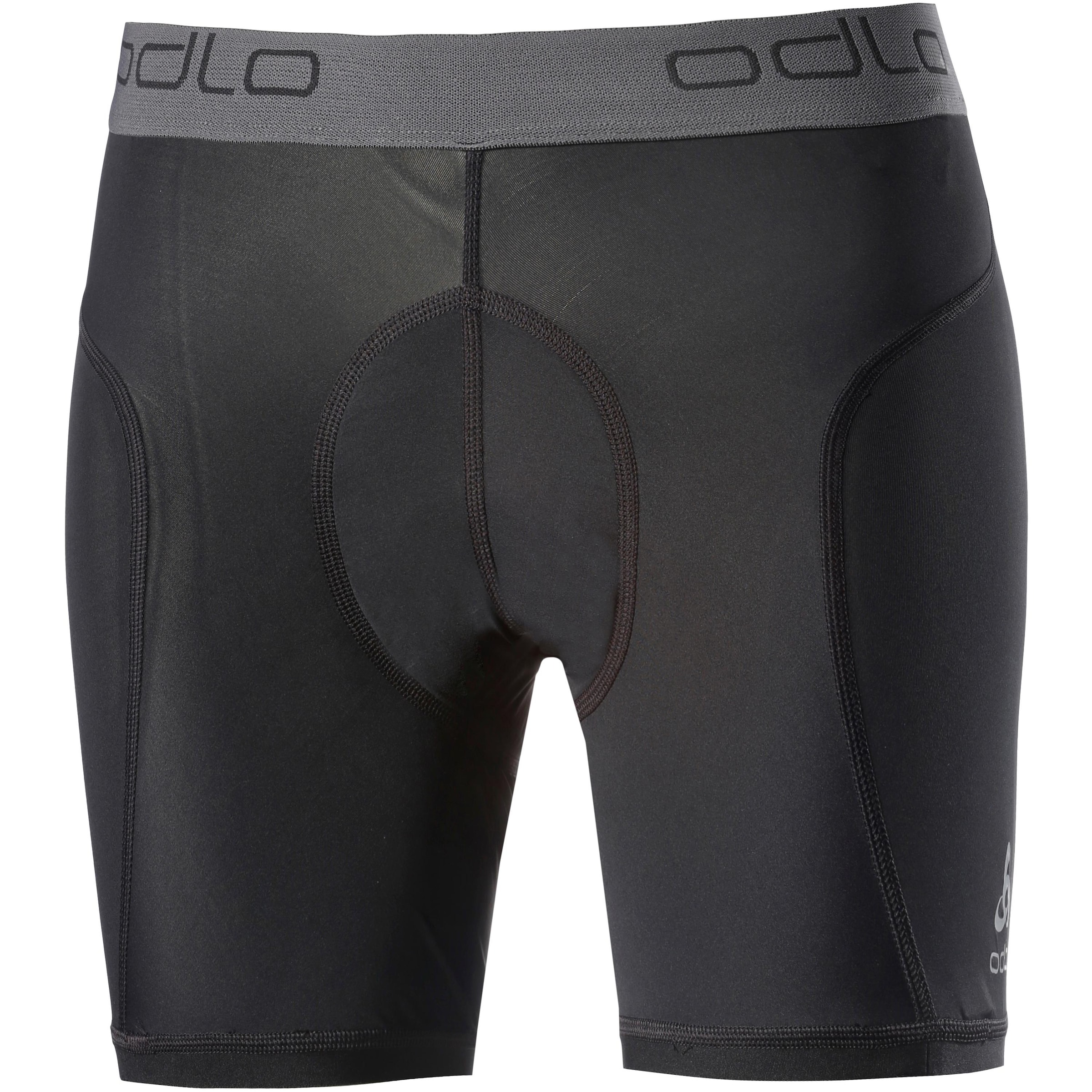 ODLO Skinny Sporthose 'Breathe' in Schwarz: Vorderseite
