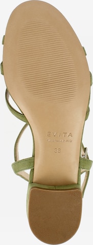 EVITA Sandalen met riem 'Salvina' in Groen