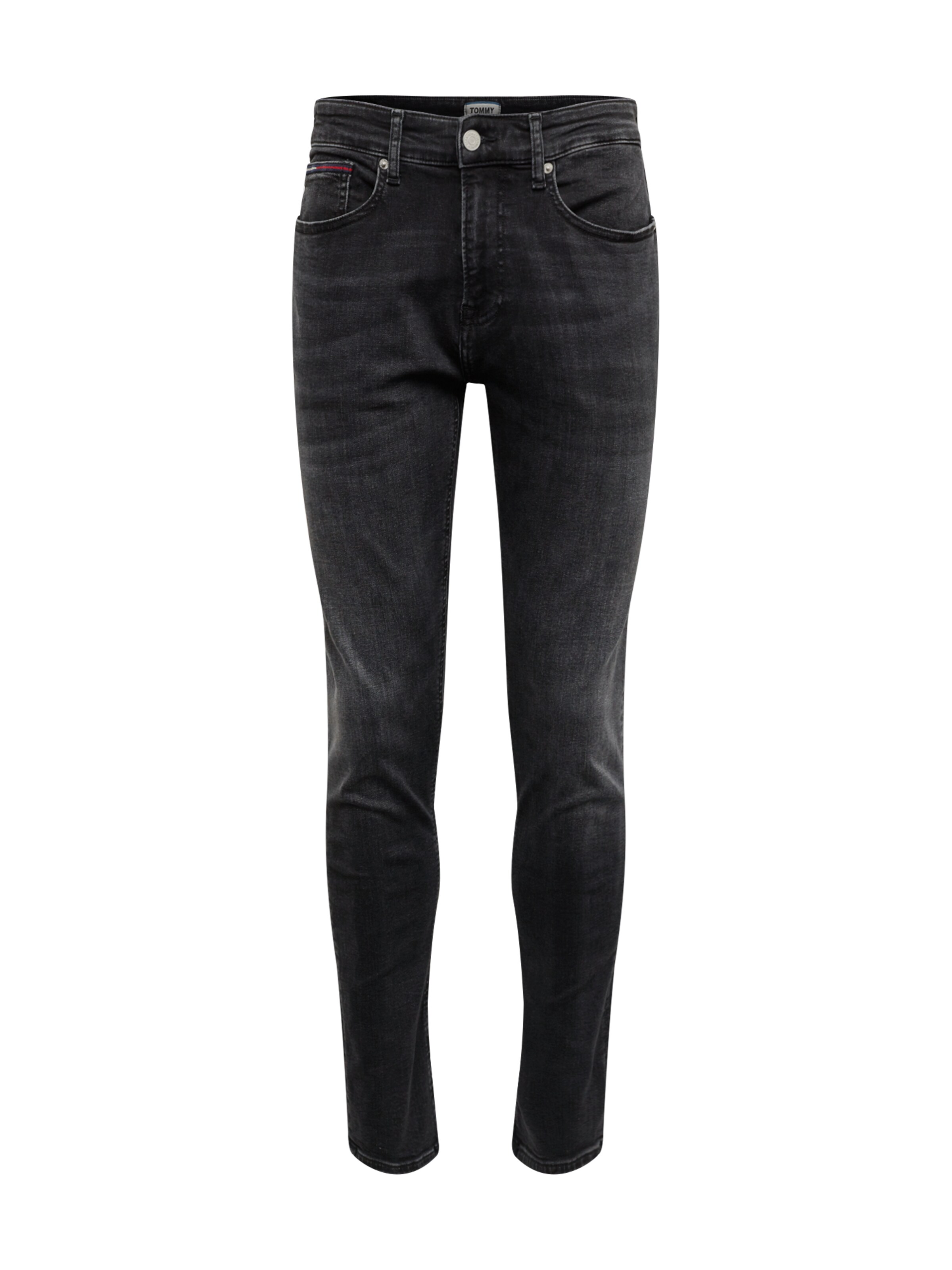 Tommy Jeans - Jeans 'SLIM TAPERED STEVE MMPHS' in de kleur Black denim