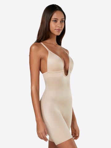 SPANX Shapingbody i beige: framsida