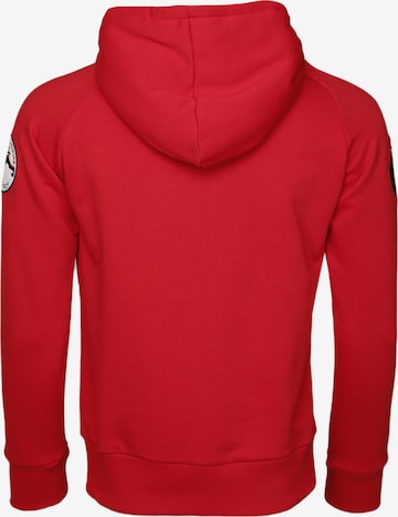 TOP GUN Sweatshirt 'Defender' in Red
