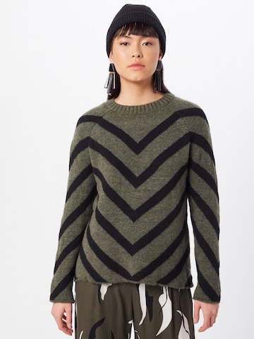 ONLY Sweater 'Eliza' in Green: front