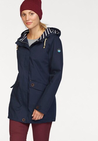 POLARINO Outdoor Jacket in Blue: front