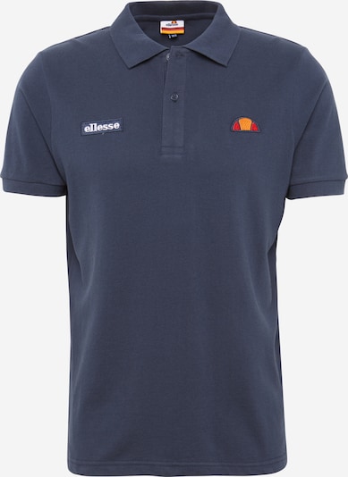ELLESSE قميص 'Montura' بـ أزرق غامق / برتقالي / أحمر / أبيض, عرض المنتج