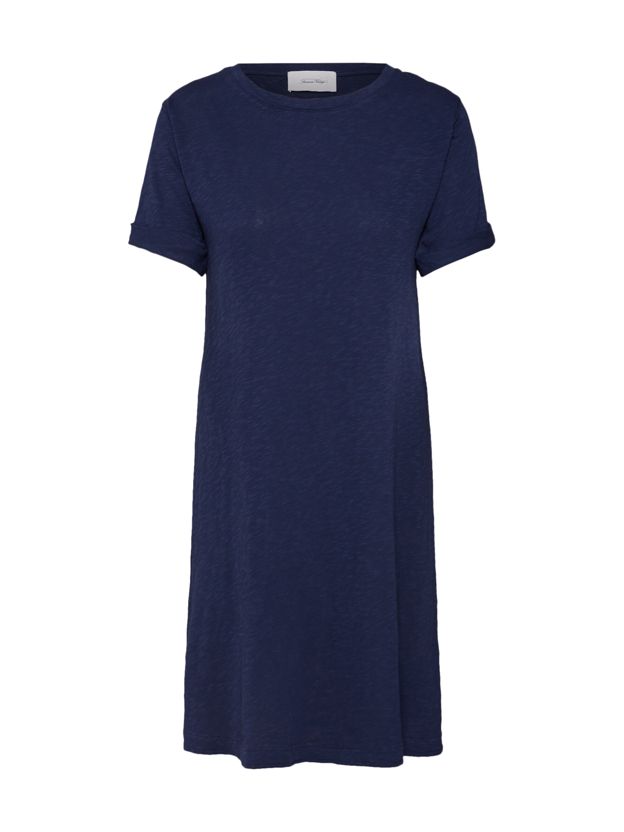 AMERICAN VINTAGE - Jurk 'Bysapick' in de kleur Blauw