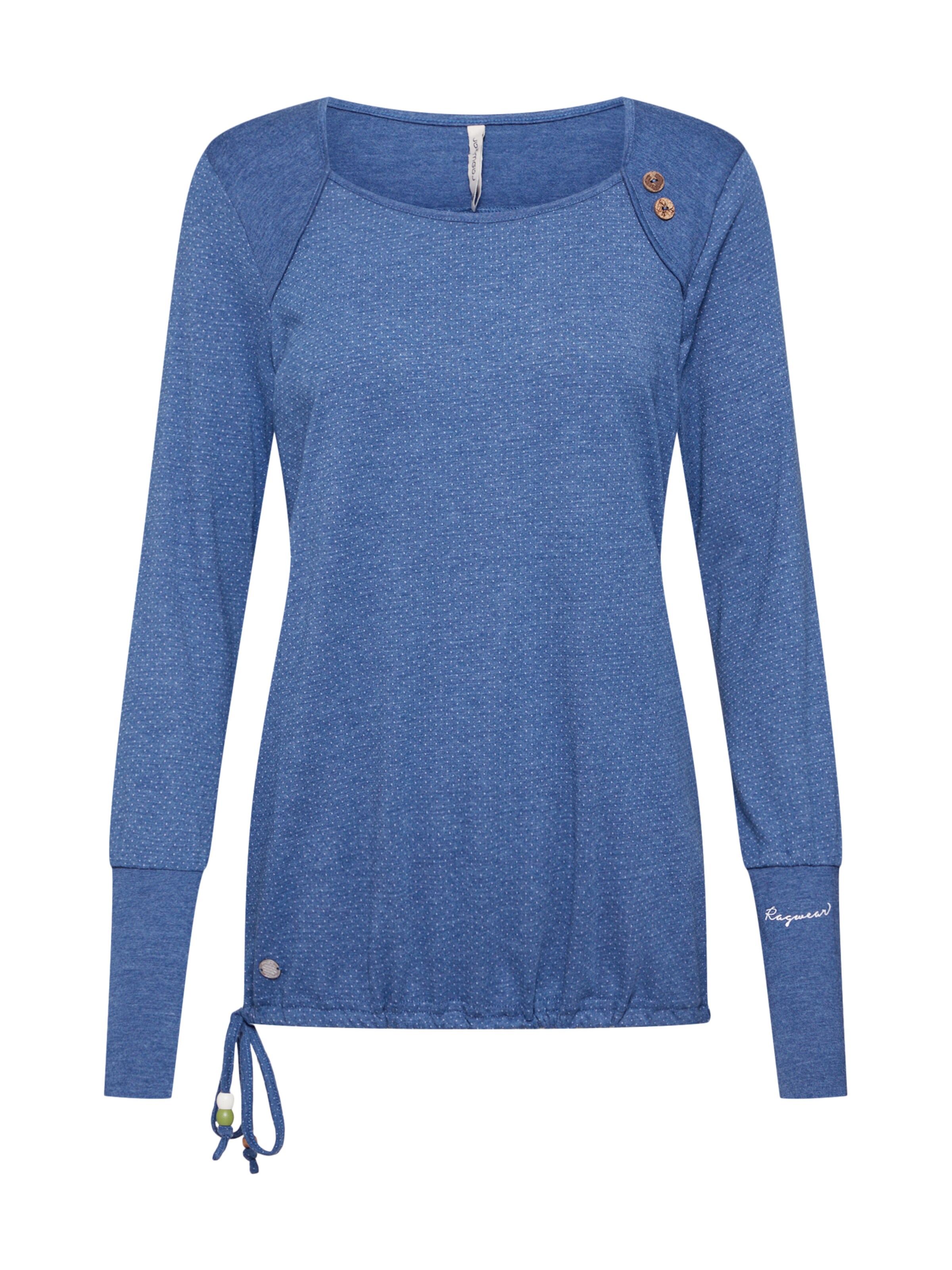 Ragwear - Shirt 'MIKE ORGANIC' in de kleur Blauw