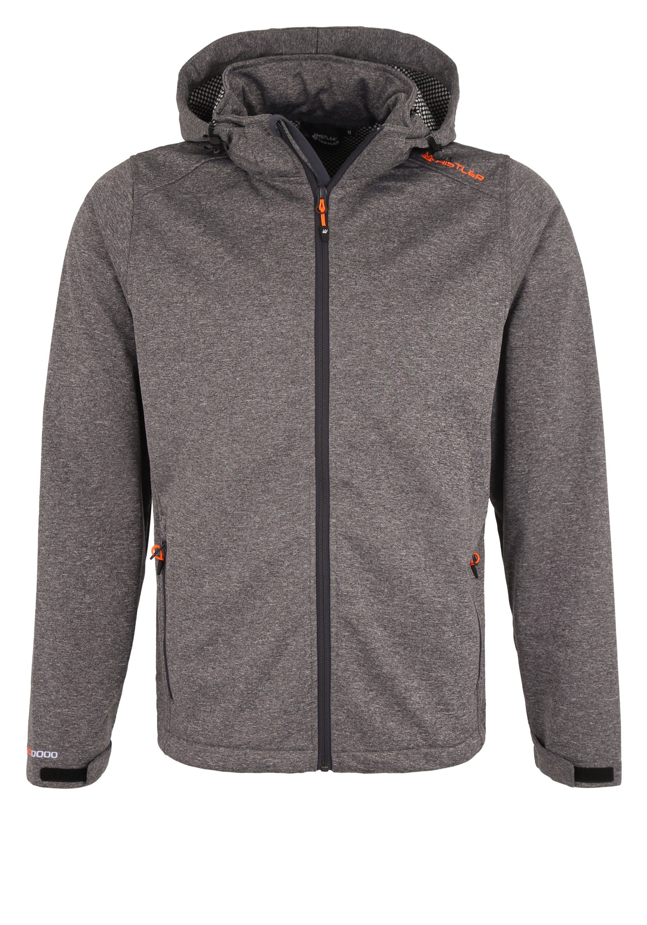 Whistler Softshelljacke 'Padua' in Grau: Vorderseite