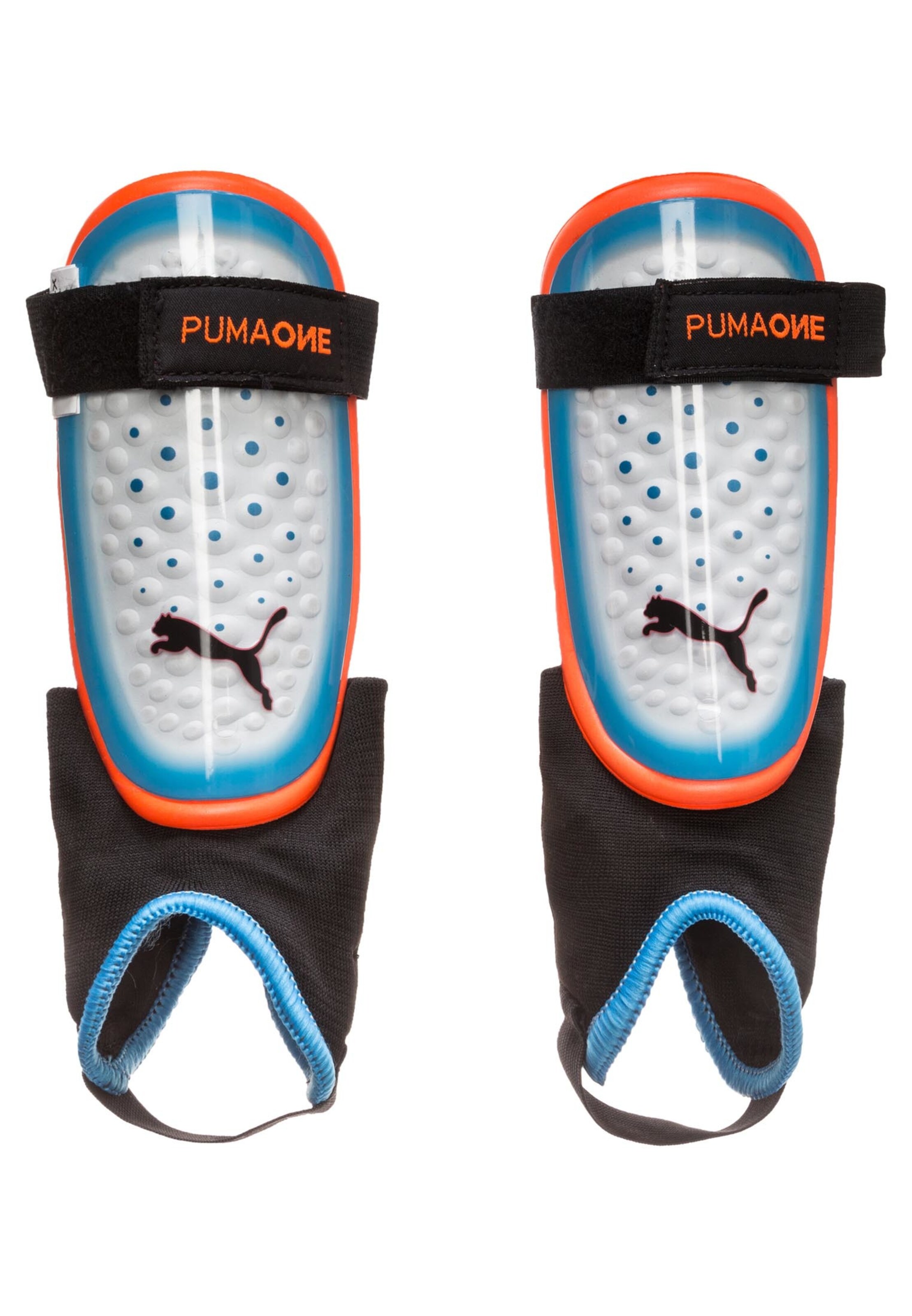 PUMA - Schienbeinschoner in neonblau