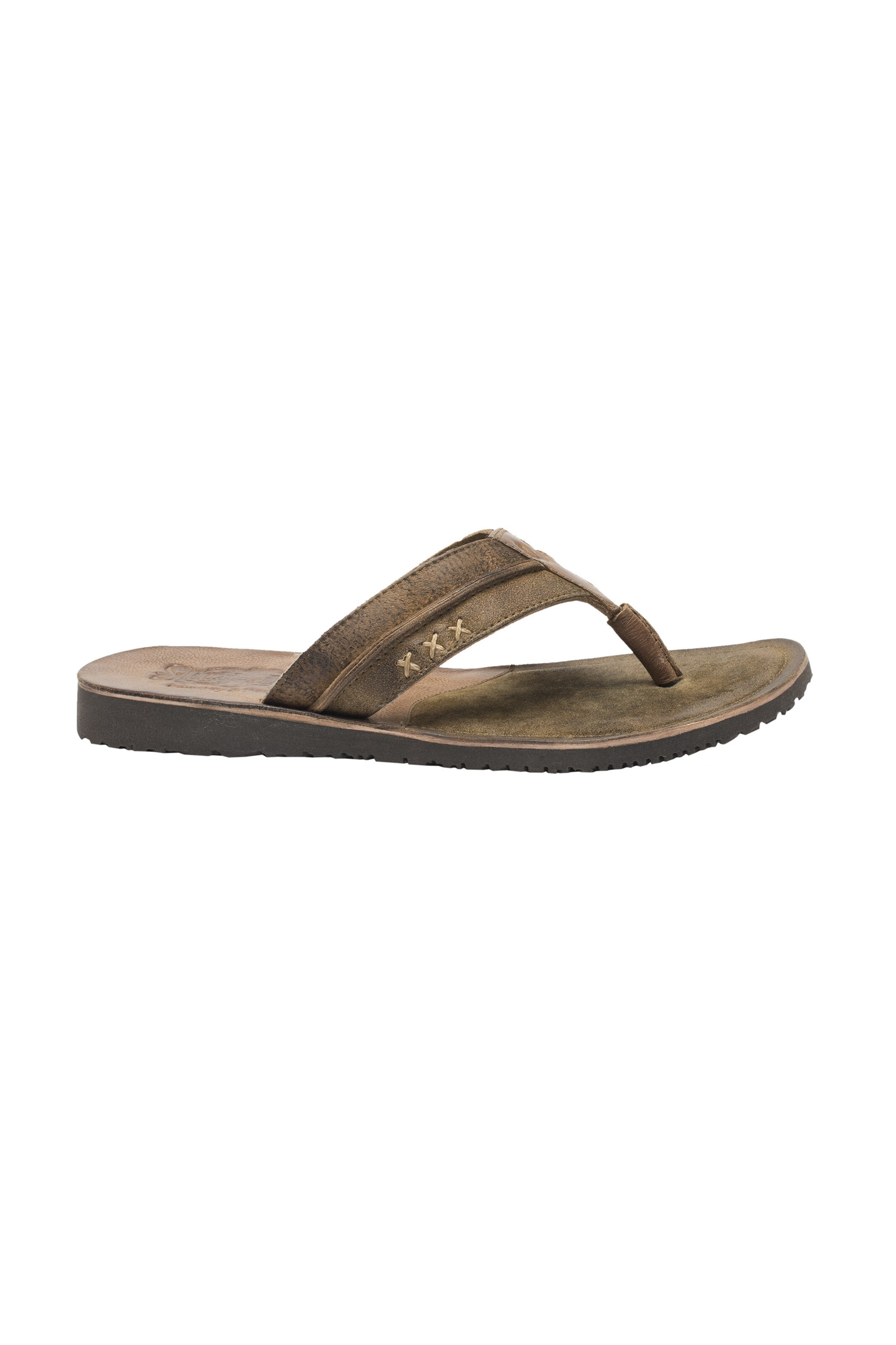STOCKERPOINT T-bar sandals '1335' in Brown