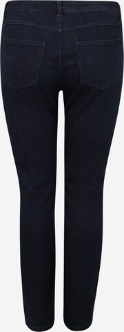 TRIANGLE Skinny Jeans in Blau: zadná strana