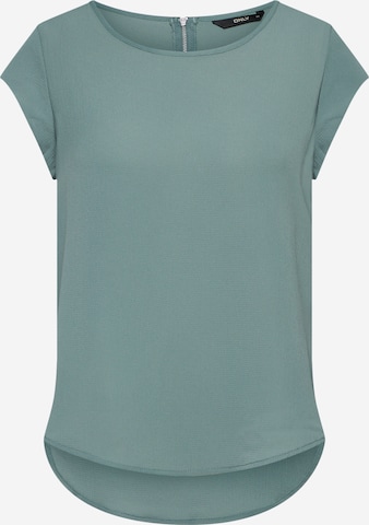 ONLY Blouse 'VIC' in Groen: voorkant