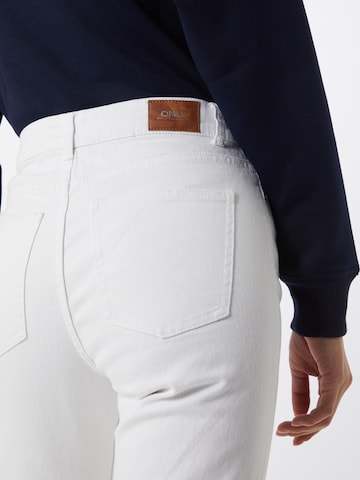 ONLY Slimfit Jeans 'Emily' in Weiß