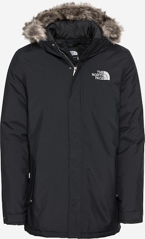 THE NORTH FACE Funkčná bunda 'Zaneck' - Čierna: predná strana