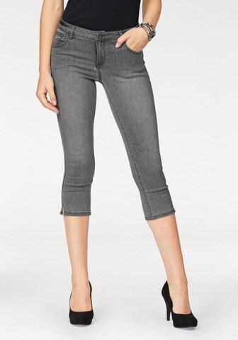 ARIZONA Skinny Jeans in Grey: front