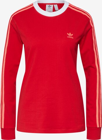 T-shirt ADIDAS ORIGINALS en rouge : devant