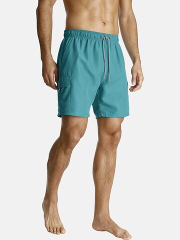 Jan Vanderstorm Board Shorts 'Leano' in Green: front