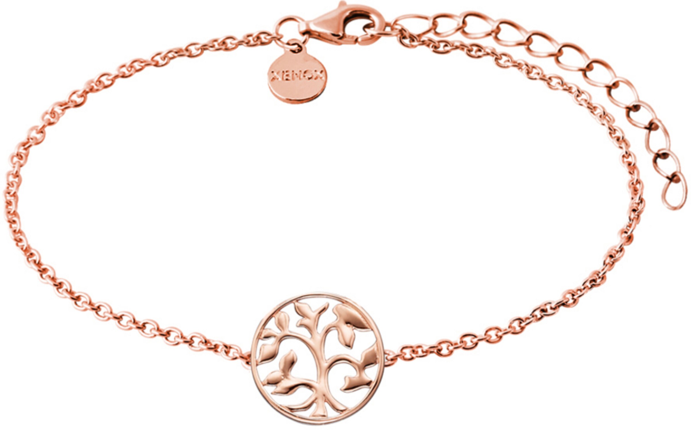 XENOX Armband 'Baum' in Gold: Vorderseite