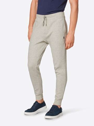 Polo Ralph Lauren Tapered Broek in Grijs: voorkant