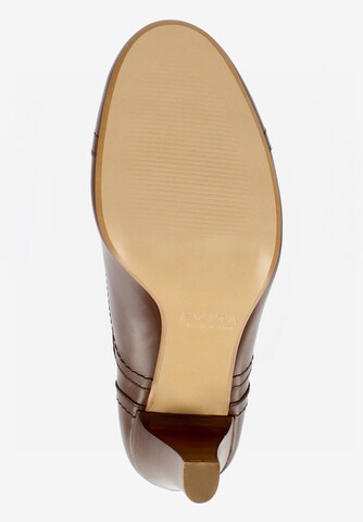 EVITA Platform Heels 'Maria' in Brown