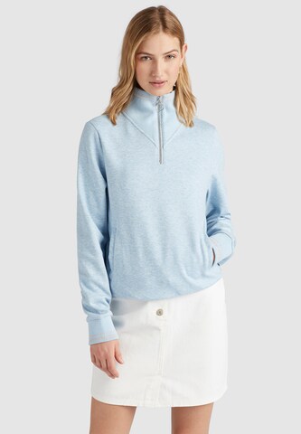 khujo Sweatshirt 'Arwa' in Blau: predná strana