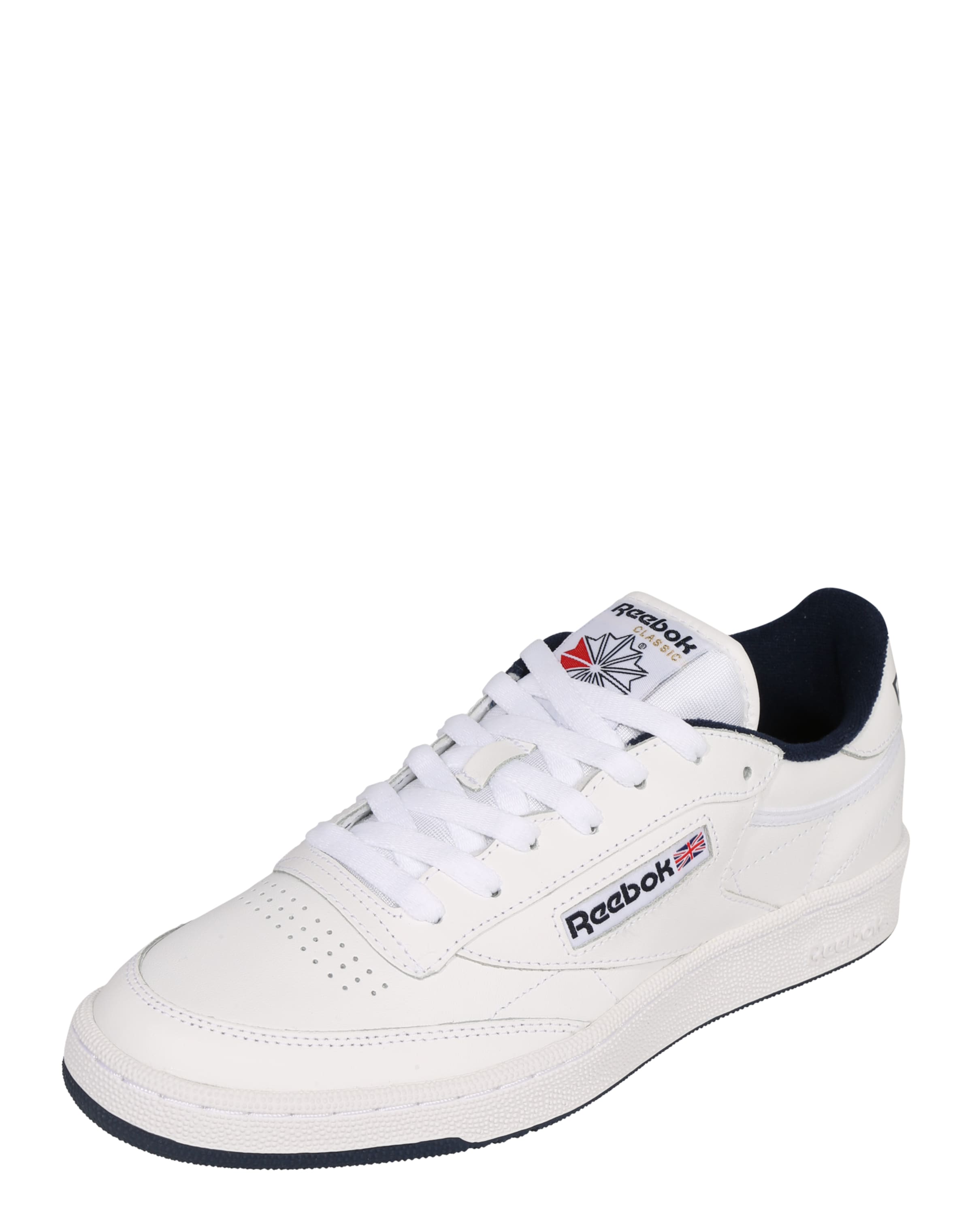 Sneaker low 'CLUB C 85' de la Reebok pe alb: față