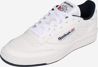 Reebok Classics Sneaker 'CLUB C 85' in rot / schwarz / weiß, Produktansicht